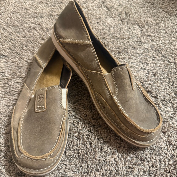Ariat Brown Slip-On Loafers - Picture 1 of 2